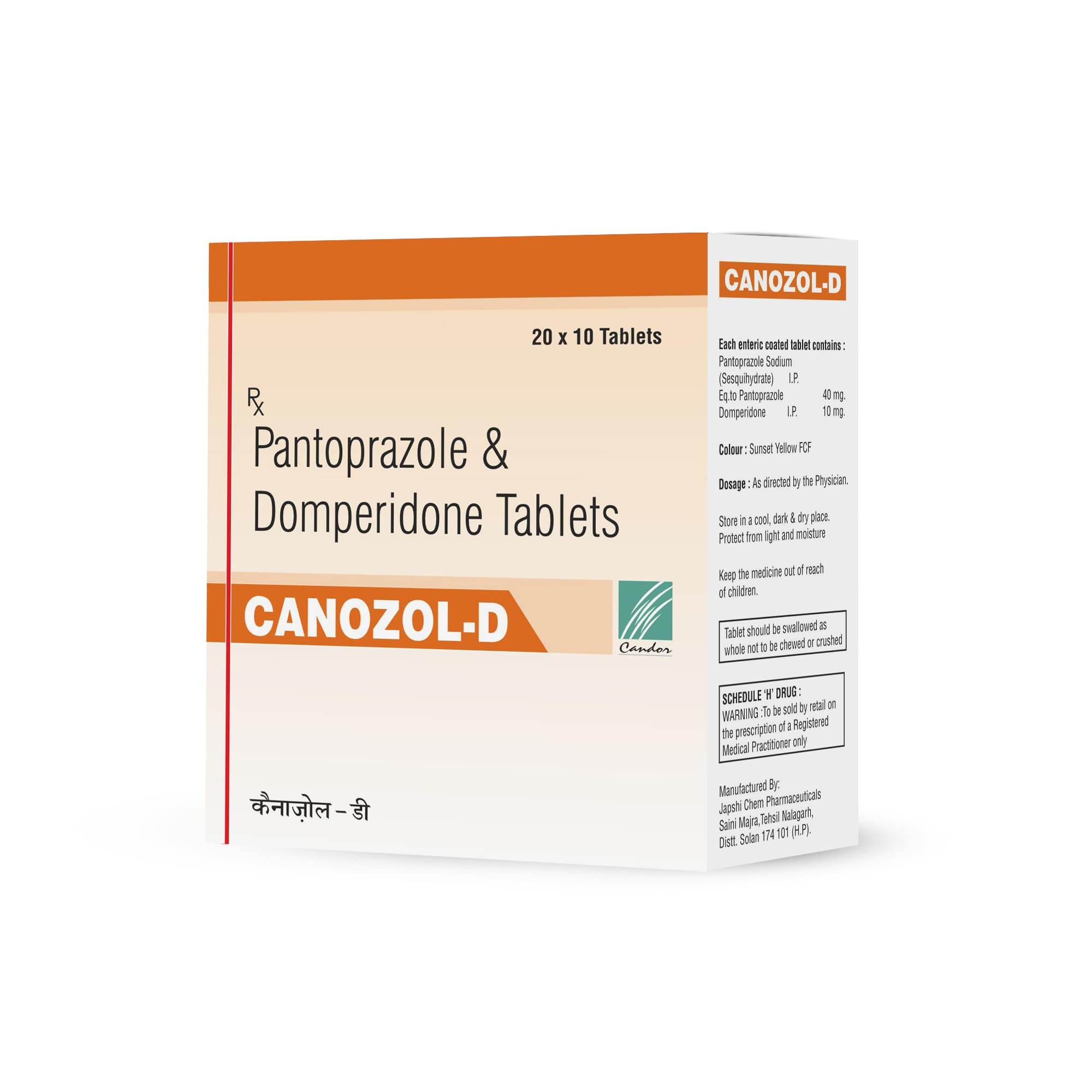 Pantoprazole & Domperidone Tablets
